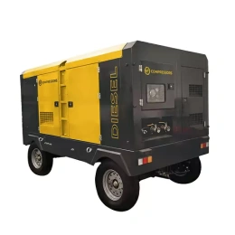 Дизельный компрессор ET SD 750T-10 на шасси