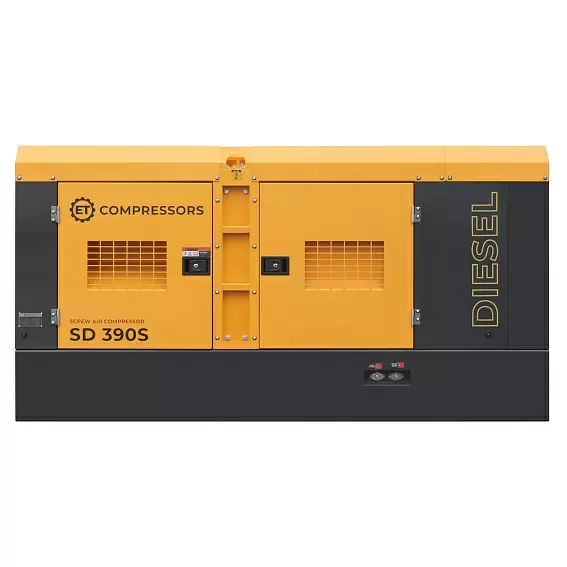 Дизельный компрессор ET SD 390S-10 стационарный
