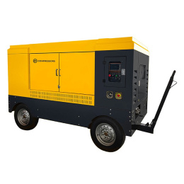 Дизельный компрессор ET SDY 1060T-10 на шасси